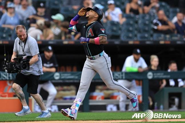 애리조나의 케텔 마르테. /AFPBBNews=뉴스1