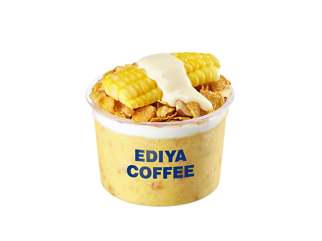 이디야 초당옥수수 1인빙수