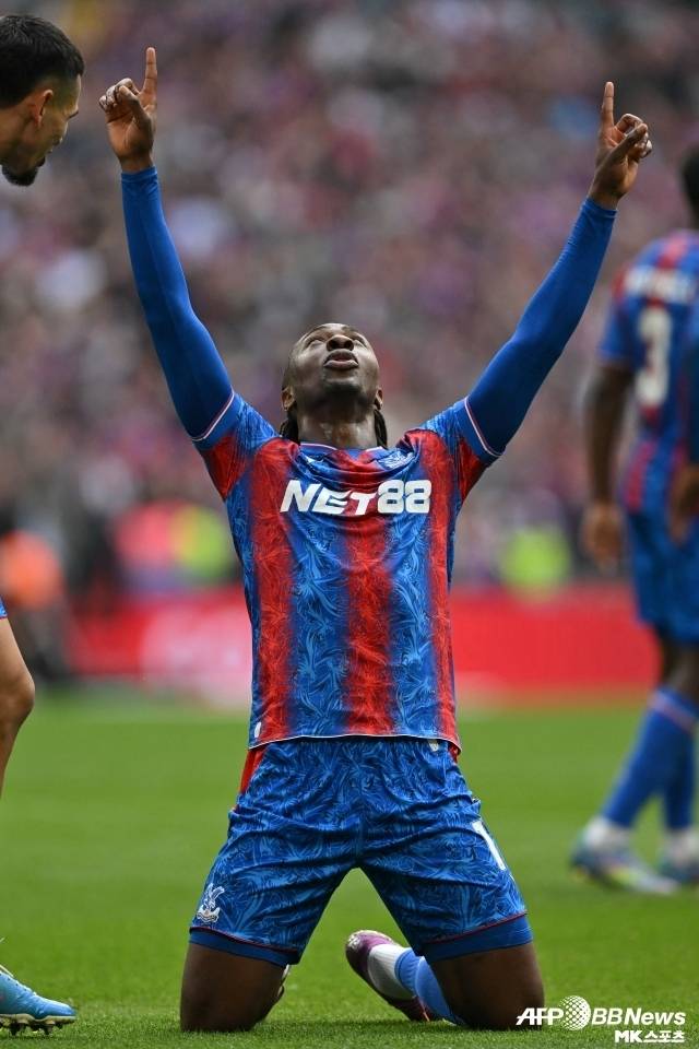 에제는 6800만 파운드(한화 약 1272억원)의 바이아웃 조항이 있다. 토트넘과 아스날 모두 6800만 파운드를 기준으로 팰리스와 협상 중이다. 사진=AFPBBNews=News1