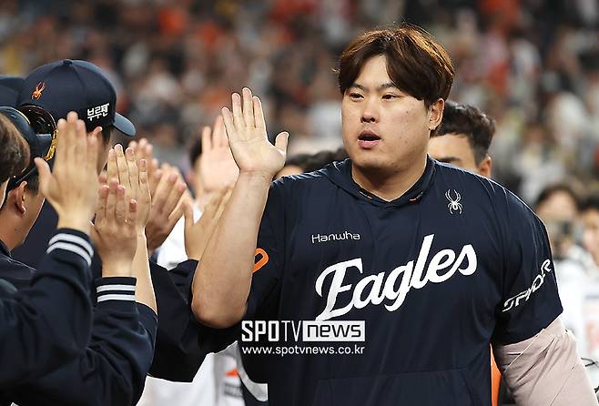 ▲ 내전근 부상을 털어내고 29일 인천 SSG전에서 복귀할 예정인 류현진 ⓒ곽혜미 기자