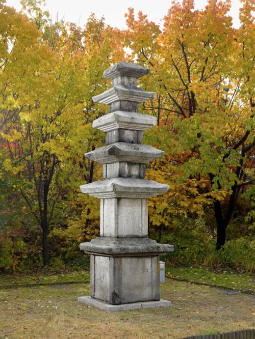 ◇원주 천수사 오층석탑 <국립중앙박물관>