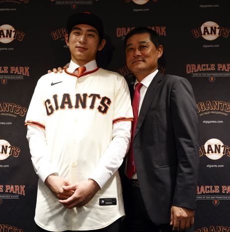 이종범과 이정후. EPA연합