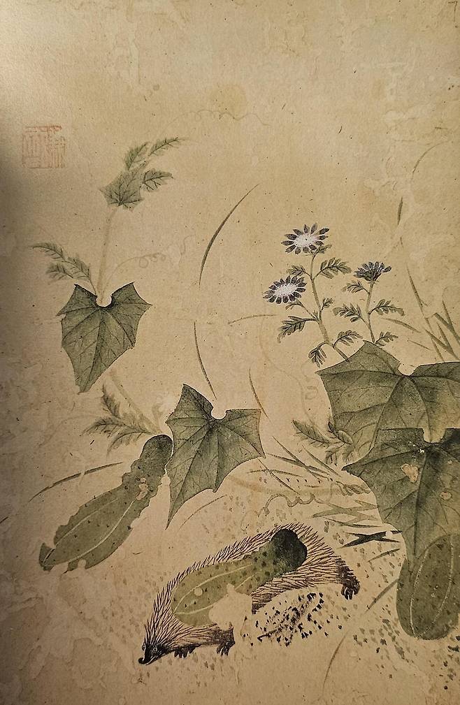 겸재 정선이 그린 ‘자위부과도’. 간송미술문화재단