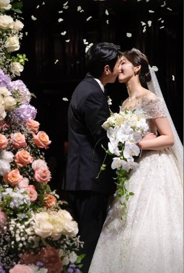 임도화, 송의환이 결혼했다. 사진l임도화 SNS 캡처