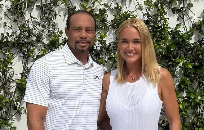 타이거 우즈가 자신의 인스타그램을 통해 공개한 바네사 트럼프와의 사진./인스타그램