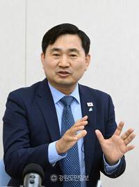 ▲ 김도균 더불어민주당 도당위원장