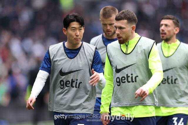 손흥민과 호이비에르/게티이미지코리아