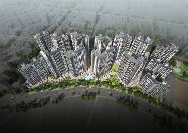 힐스테이트 평택역센트럴시티 조감도. 사진 제공=현대건설