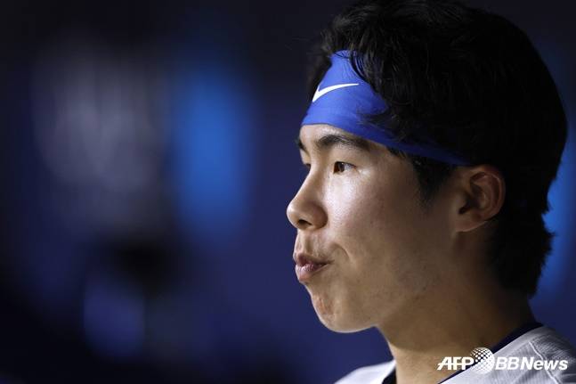 LA 다저스의 김혜성. /AFPBBNews=뉴스1