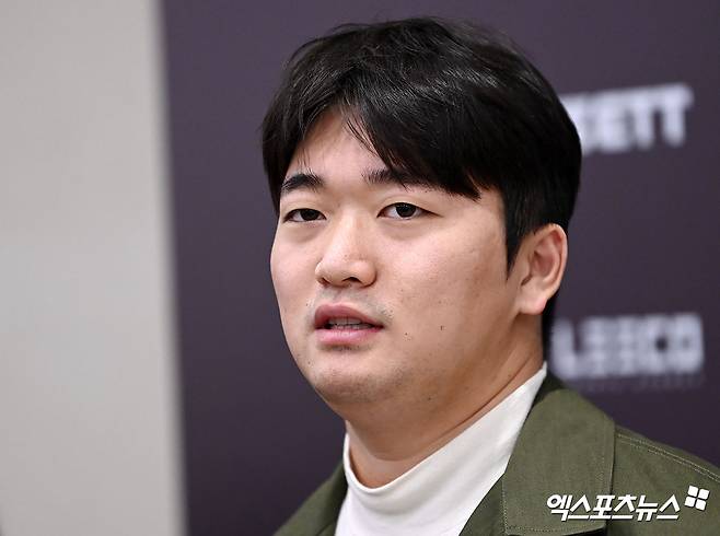 지난해 3월 미국 메이저리그 샌디에이고 파드리스 소속으로 한국에서 친정팀 LG 트윈스와 연습경기에 등판했던 고우석. 6월 30일 현재 디트로이트 타이거스 산하 트리플A 팀 톨레도 머드헨스에서 뛰고 있다. 사진 엑스포츠뉴스 DB