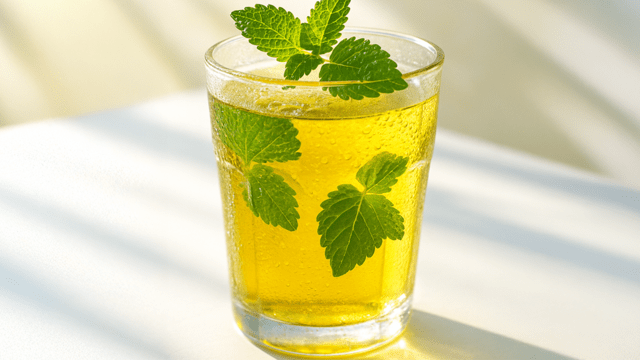 잠들기 전 레몬밤 차 한 잔이 숙면을 도울 수 있다|출처: Chat GPT