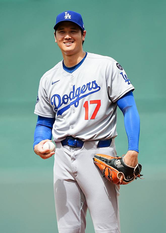 오타니는 29일(한국시각) 캔자스스티전서 자신의 커리어 최고 구속인 101.7마일 직구를 뿌렸다. AFP연합뉴스