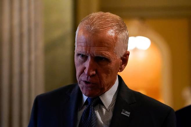 톰 틸리스 미국 상원의원(노스캐롤라이나주,공화당). / 로이터연합뉴스