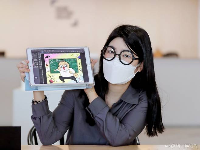 네이버웹툰 'K학원 생존기' 양아최 작가 인터뷰 /사진=김창현 기자 chmt@