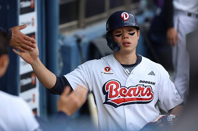 ▲ 오명진 ⓒ두산 베어스