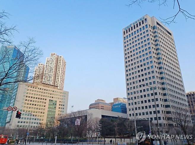 여의도 KRX 한국거래소. 연합뉴스.