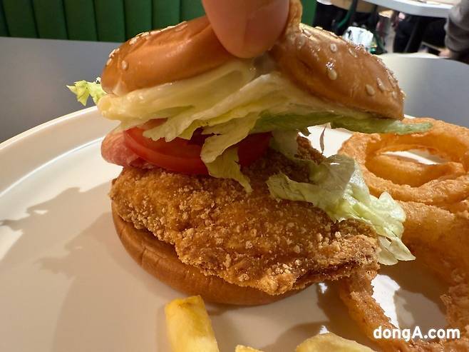 버거킹 크리스퍼 클래식 버거세트. 김상준 기자