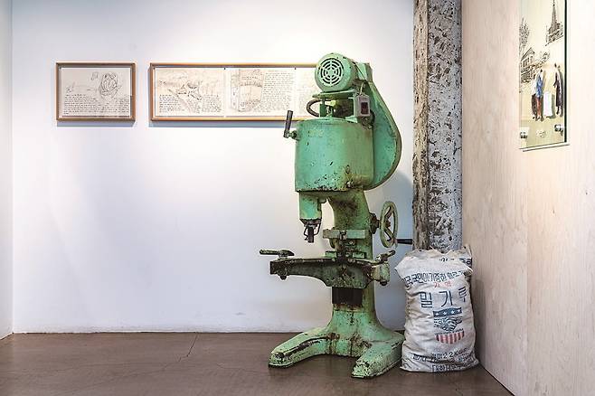 성심당의 옛 반죽기. 여기서 만든 빵이 허기를 채우고 영혼을 살찌웠다(사진=이효태)