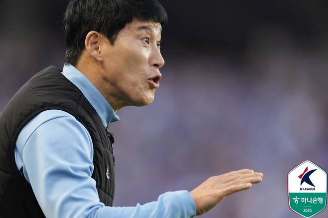 고정운 감독. 한국프로축구연맹 제공