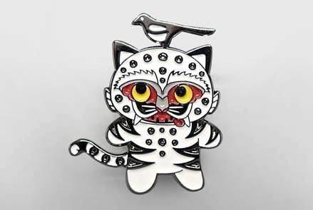 까치 호랑이 배지. 국립중앙박물관 제공