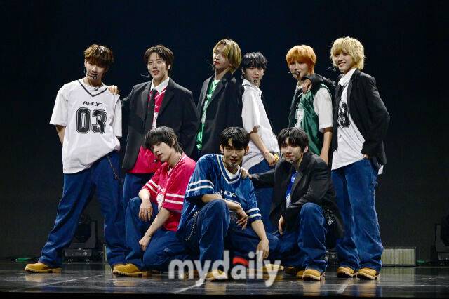 그룹 아홉(AHOF). / 사진 = 유진형 기자 (zolong@mydaily.co.kr)