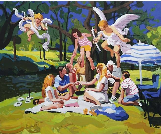 윤상윤 The 8th of July-01, 2025 acrylic on camvas60 x 72 cm *재판매 및 DB 금지