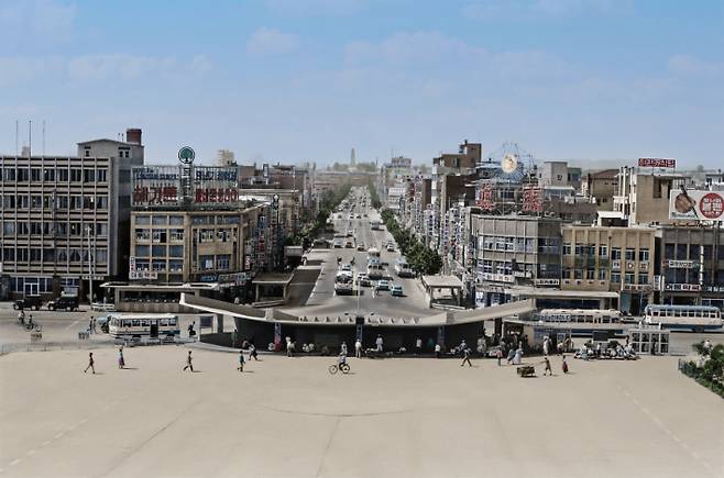 대전시와 유튜버 복원왕이 협업해 복원한 사진. 대전시 제공