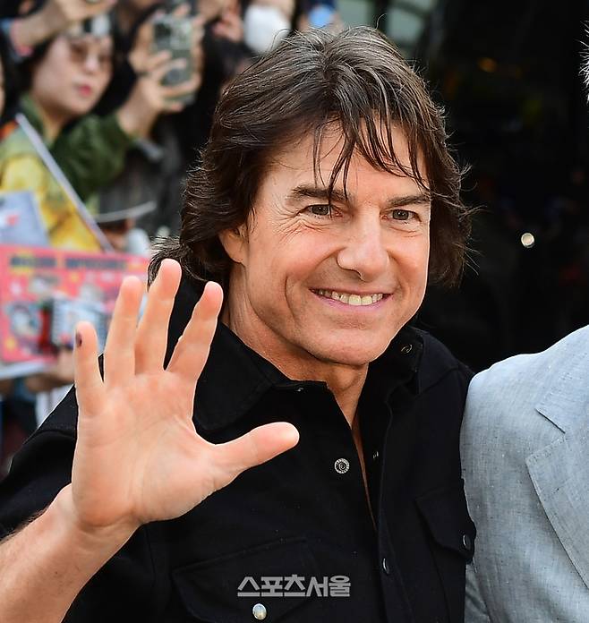 7일 방한한 톰 크루즈. 이주상기자 rainbow@sportsseoul.com