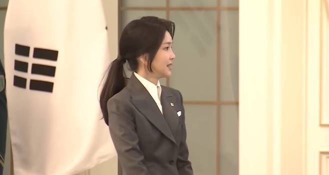 김건희 여사. (SBS 캡처)