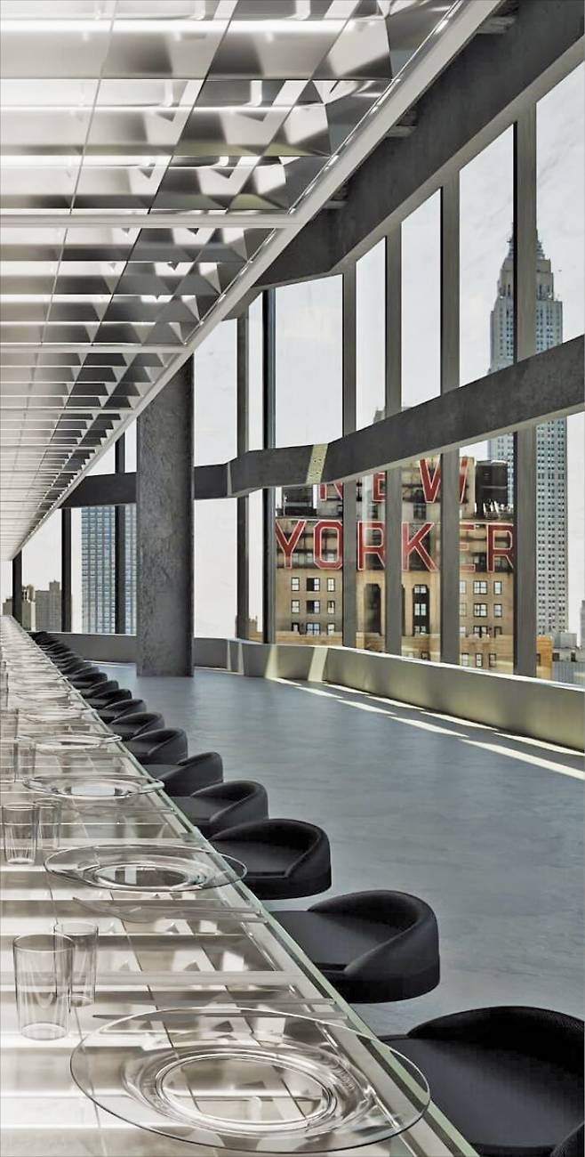 크리에이티브 컬리너리 그룹 위아오나와 아트 디렉터 알렉상드르 드베타크의 뉴욕 팝업 다이닝. 위아오나 인스타그램