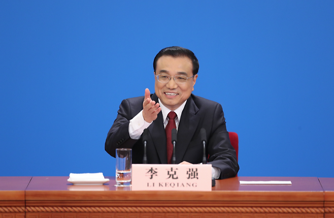 리커창 전 중국 국무원 총리. 바이두