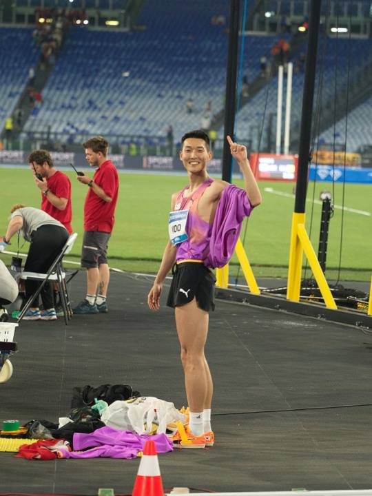 우상혁, 로마 다이아몬드리그 우승