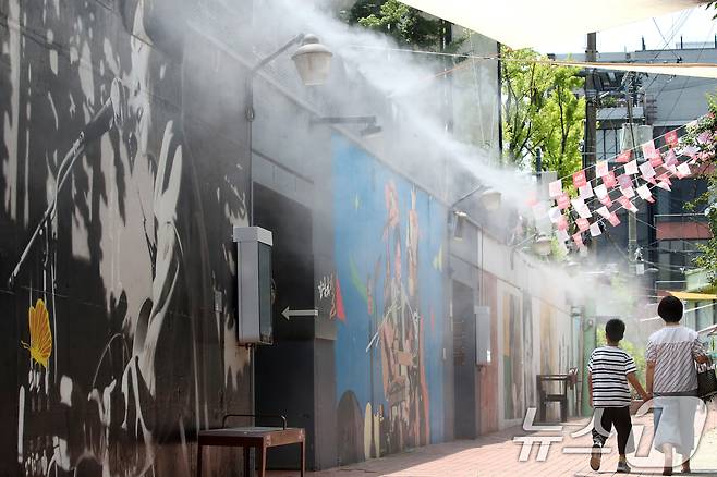 쿨링포그(사진은 기사 내용과 무관함) / 뉴스1 ⓒ News1