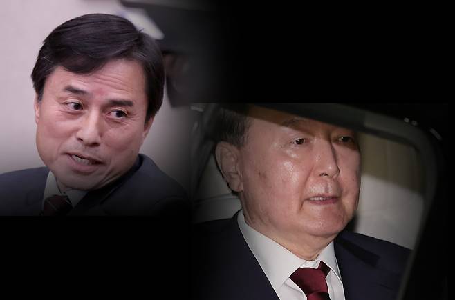 (위 사진)조은석 내란 특검, (아래 사진)6월29일 피의자 신분으로 내란 특검 조사를 받은 윤석열 전 대통령이 서초구 서울고검 청사를 나서고 있다. ⓒ뉴시스·연합뉴스
