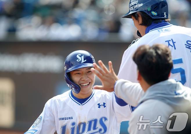 삼성 라이온즈 김지찬. /뉴스1 DB ⓒ News1 공정식 기자