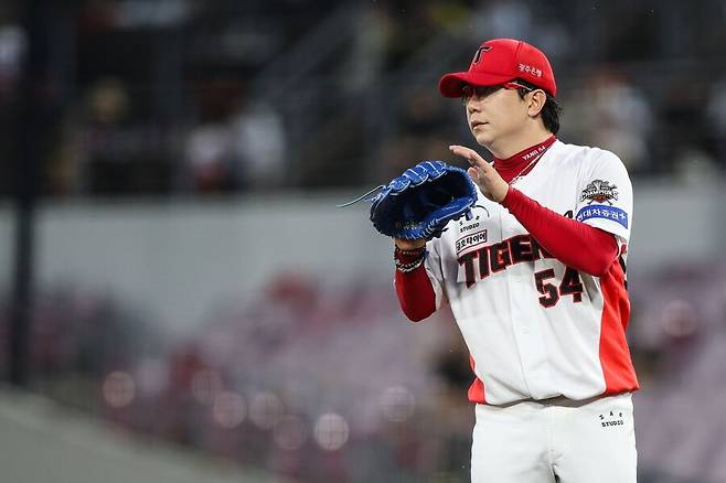 ▲ 휴식 없이 전반기 로테이션을 모두 소화할 예정인 양현종 ⓒKIA타이거즈