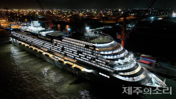 올해 5월 제주 준모항 첫 출항 크루즈. ⓒ제주의소리 자료사진.
