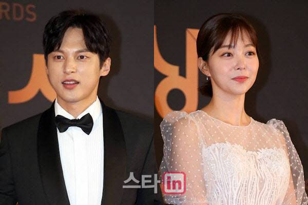 윤선우(왼쪽)와 김가은(사진=이데일리 DB)