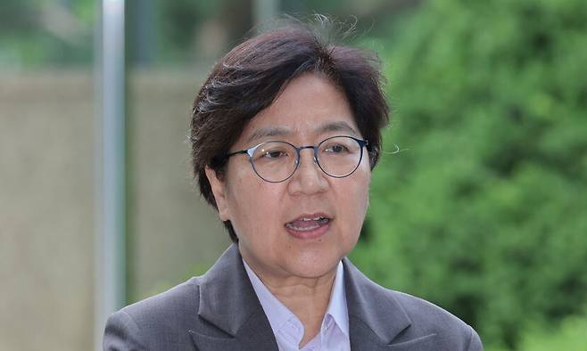 정은경 보건복지부 장관 후보자. 연합