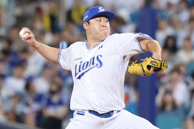 삼성 라이온즈 오른손 이승현./삼성 라이온즈