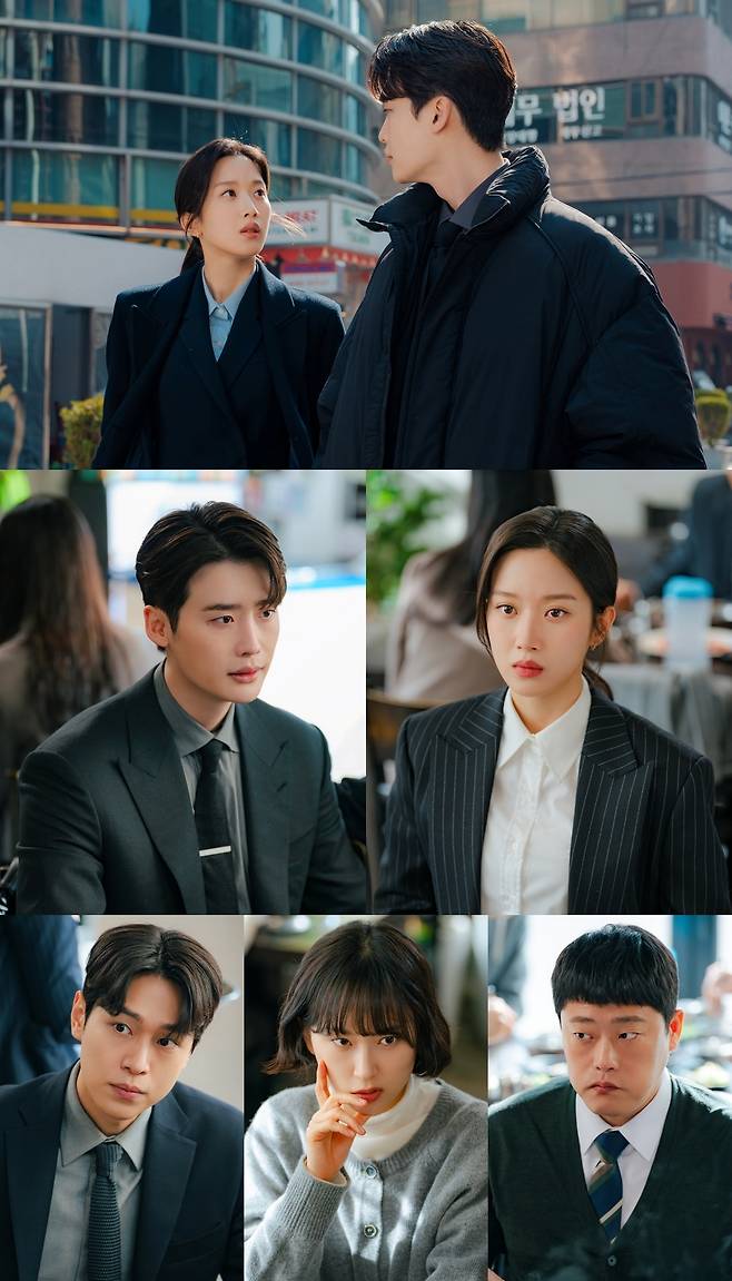 지난 5일 첫 방송 된 tvN 주말극 ‘서초동’ 주요 장면. 사진 tvN