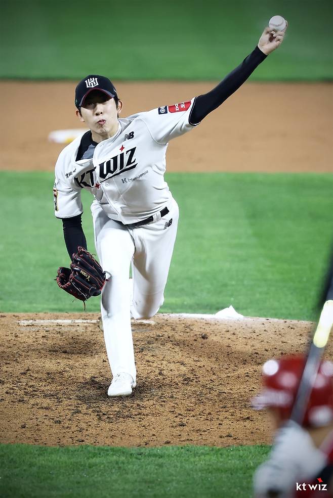 KT 위즈 투수 오원석. /사진=KT 위즈 제공