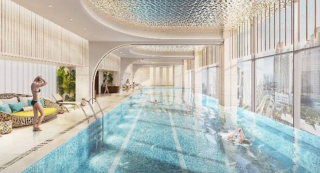 리버뷰 아쿠아풀.