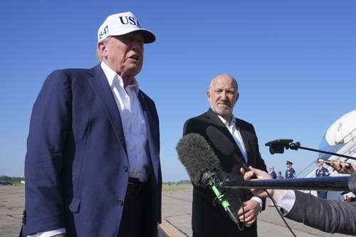 트럼프 대통령. AP 연합뉴스