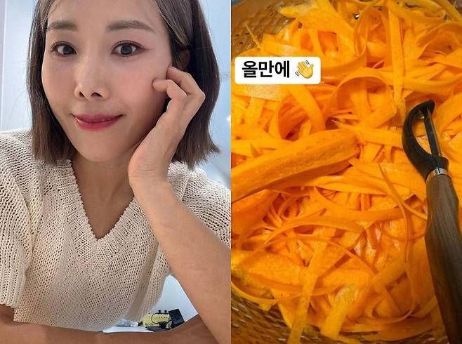 사진=신봉선 인스타그램 갈무리