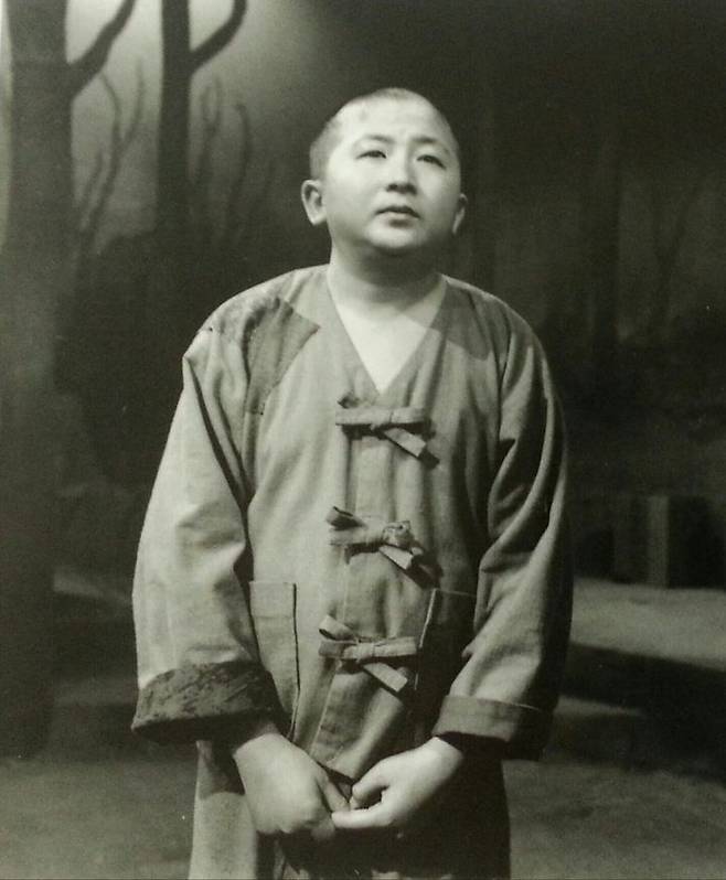 배우 지춘성이 1991년 연극 '동승'에 출연한 모습. (사진=국립극단 제공) *재판매 및 DB 금지