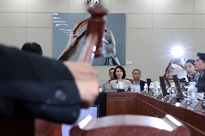 '방송3법' 여당 주도로 과방위 통과. 연합뉴스