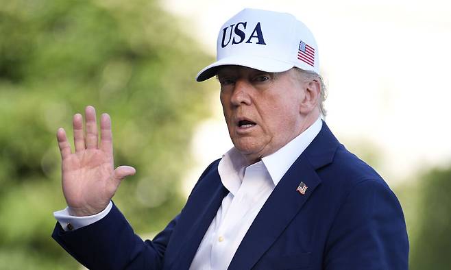 도널드 트럼프 미국 대통령. UPI연합뉴스