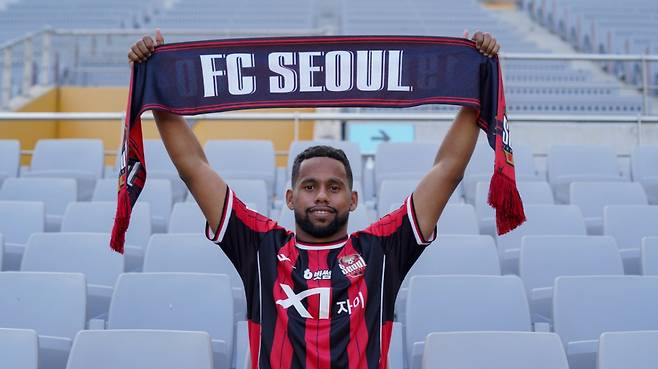 수원FC를 떠나 FC서울로 이적한 안데르손. /사진=FC서울 제공