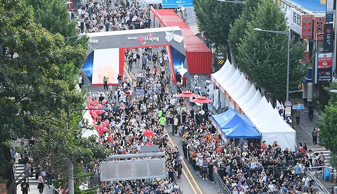 지난해 대전 0시 축제 모습. 충청투데이 DB